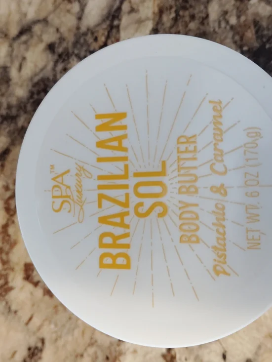 Pistachio & Caramel Body Butter -Brazilian Sol Brand New