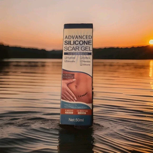 Advanced Scar Gel, Silicone Scar Gel, Treats Old and New Scars 50ml