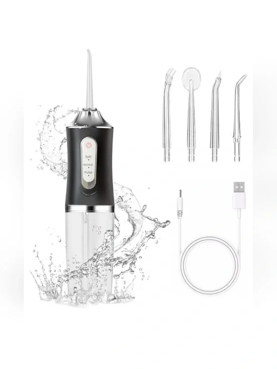 Bath Elements Cordless Portable Water Flosser Oral Irrigator