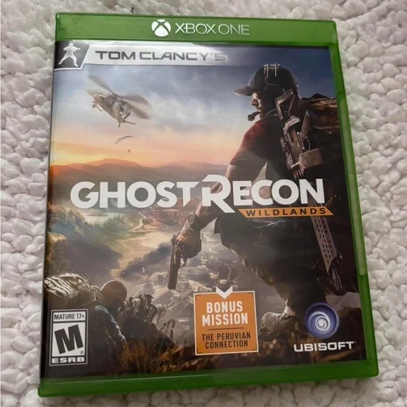Microsoft Xbox One Ghost Recon Wildlands - Green Case