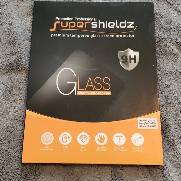 Super Shieldz Premium Tempered Glass Screen Protector for Samsung Galaxy Tab A