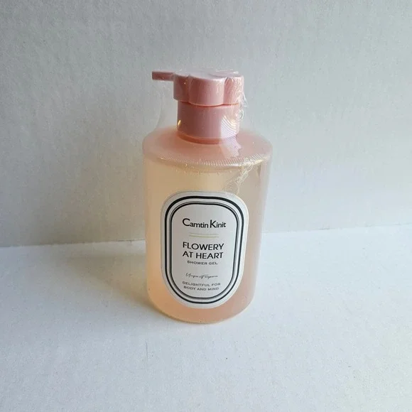 Camtin Kinit Flowery At Heart Shower Gel 450ml Botanical Extracts Sealed Pump