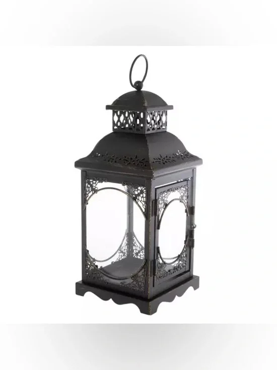 Antique Bronze Metal Lantern