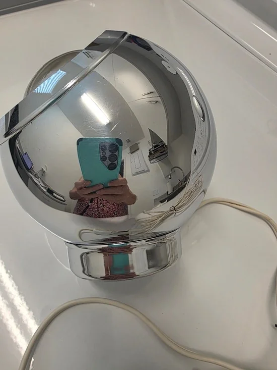 MCM EYEBALL light, wall mounted, by Robert Sonneman for George Kovacs