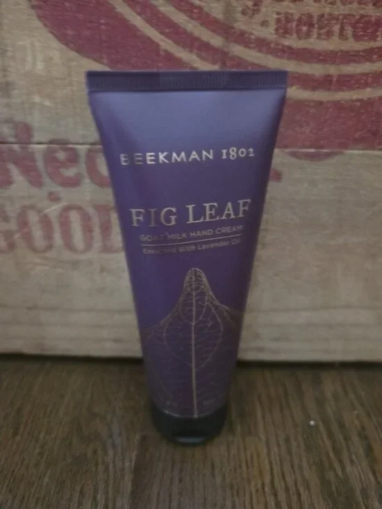 Beekman 1802 Fig Leaf Goat Milk Hand Cream 3.4 oz/100 ml New, Sealed