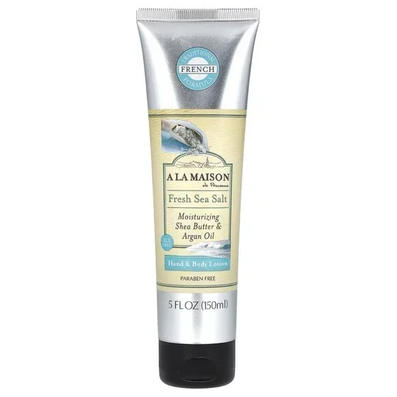A La Maison 5 oz Fresh Sea Salt Hand & Body Lotion with Shea Butter & Argan Oil