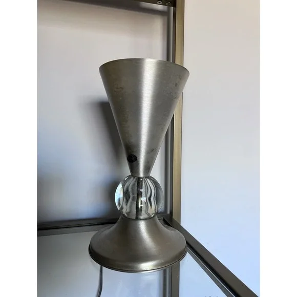 Vintage MCM Art Deco Machine Age Lamps Aluminum‎ Modernist Torchiere Light