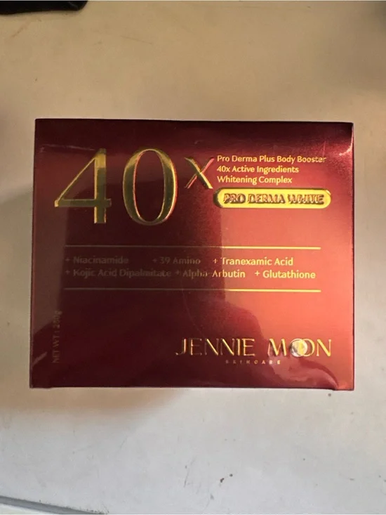 Jennie Moon 40x Pro Derma White Body Booster - Red Packaging