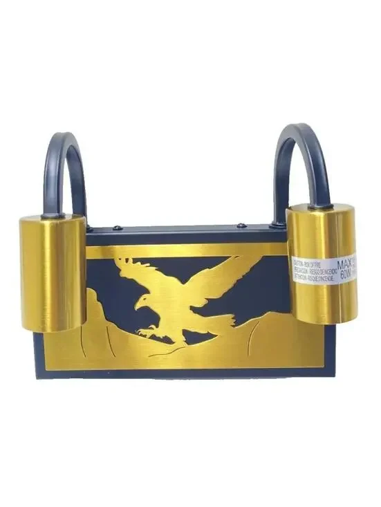 Modern Farmhouse 2 Light Vanity Wall Bathroom Light Eagle / Brand New No Box