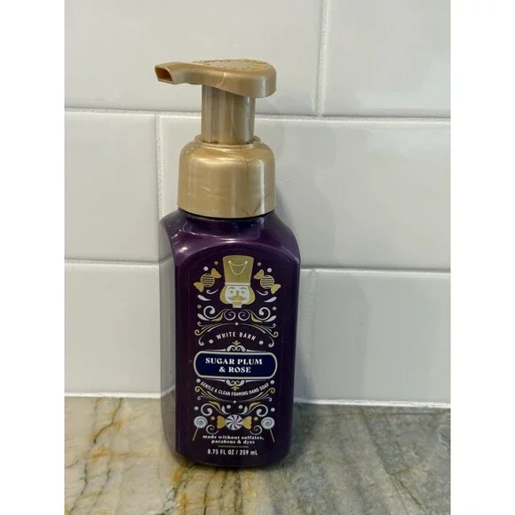 BATH & BODY WORKS GENTLE & CLEAN‎ FOAMING HAND SOAP SUGAR PLUM & ROSE NEW 8.75ML