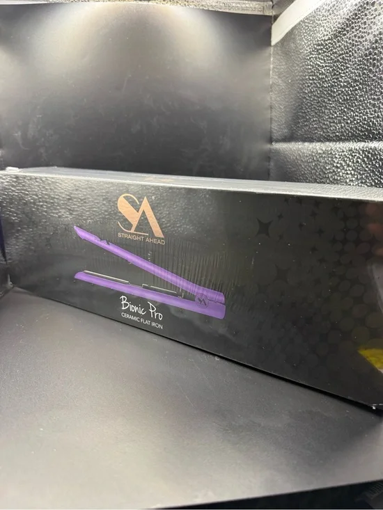 Straight Ahead Bionic Pro Ceramic Flat Iron - Purple