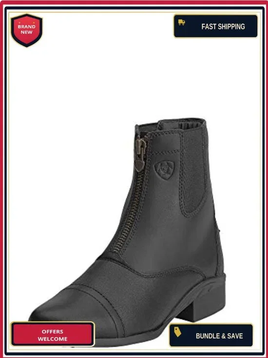 Ariat Scout Zip Paddock Equestrian Ankle Boots Women's Leather