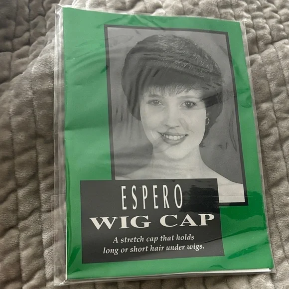 Black Wig Cap