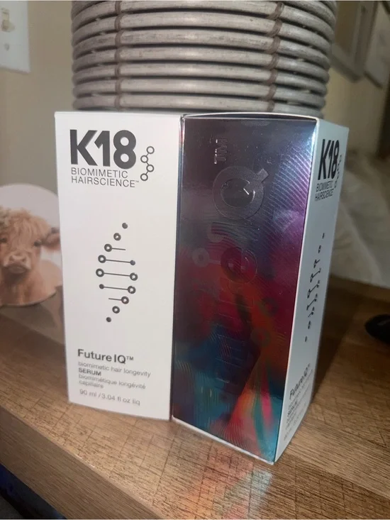 K18 Future IQ Biomimetic Hair Longevity Serum - White