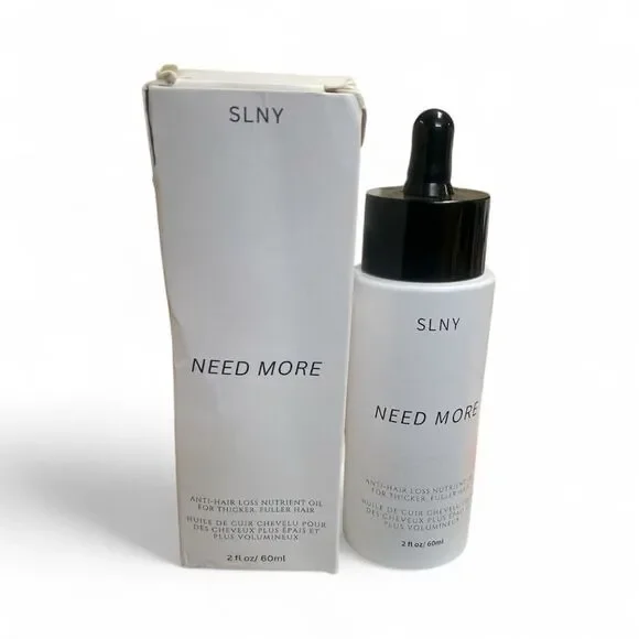 SLNY Need More Anti-Hair‎ Loss Nutrient Oil 2oz Thicker Fuller Hair Growth Serum