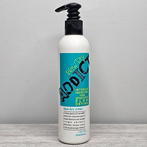 ZOTOS Blow Dry Addict Blow Dry Créme‎ Heat Activated Protector 8 fl oz