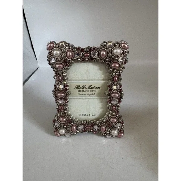 New Belle Maison Decorative Jewels Genuine Crystal Mini Picture Frame 2