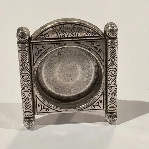 Brighton Vintage Retired Ornate Silver Decorative Picture Frame
