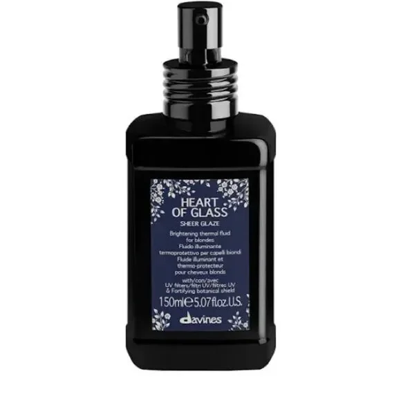 Davines Heart of Glass Sheer Glaze in Black and Blue