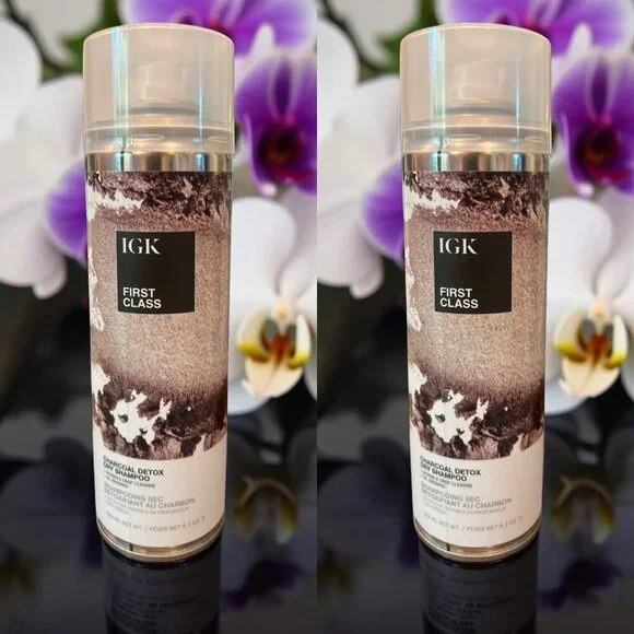IGK Charcoal Detox Dry Shampoo 6.3 oz_ 2 units