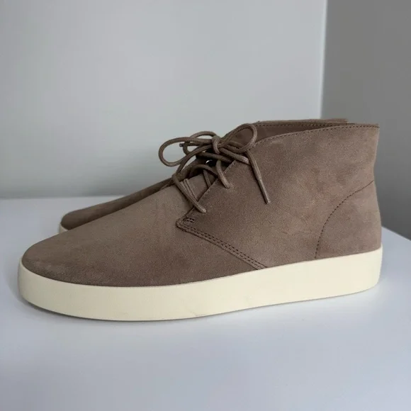 NEW Everlane Women’s Tan Taupe Suede Lace-up‎ Chukka Ankle Boots Size 7.5
