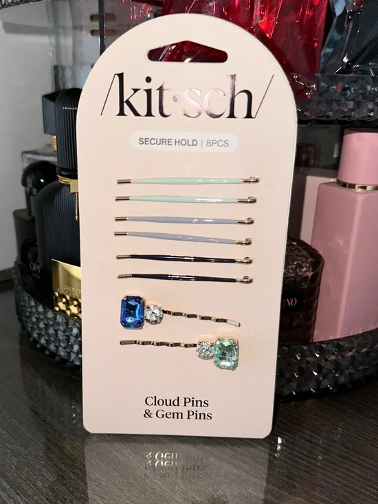 Kitsch Cloud Pins & Gem Hair Pins