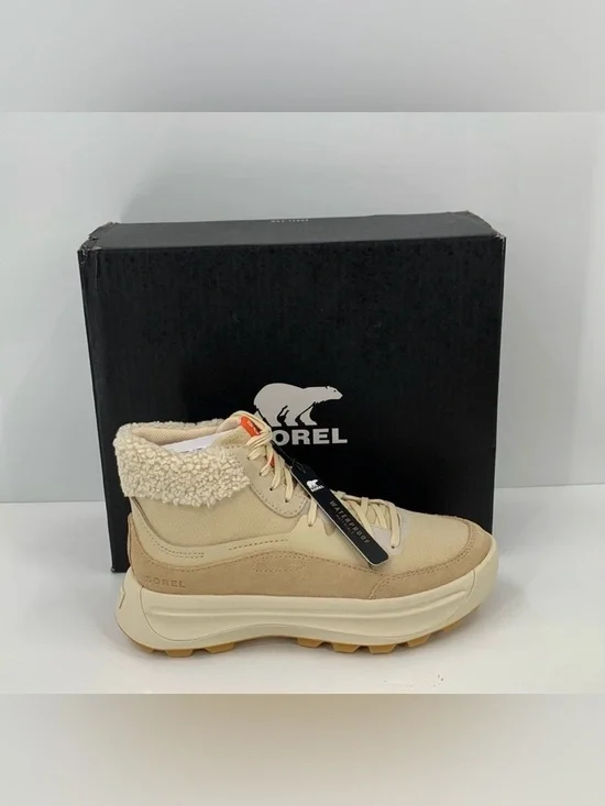 Sorel x Calia Out n About ONA mid sneaker boots winter waterproof tan new 7