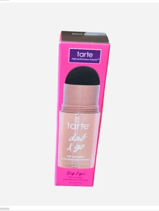BLACK BROWN-- tarte Dab & Go Hair Concealer Stick