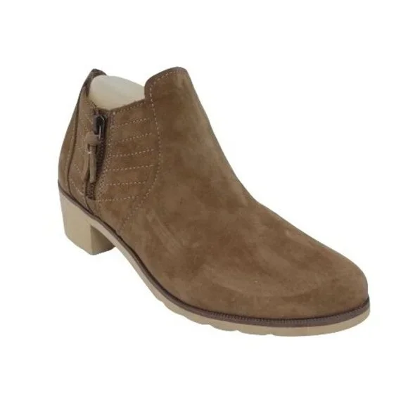 Reef‎ Voyage Low Brown Suede Comfort Ankle Boots Booties Womens 8