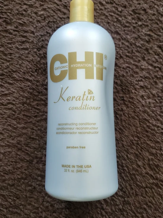 CHI Keratin Conditioner - White & Gold Hydrating Hair Conditioner