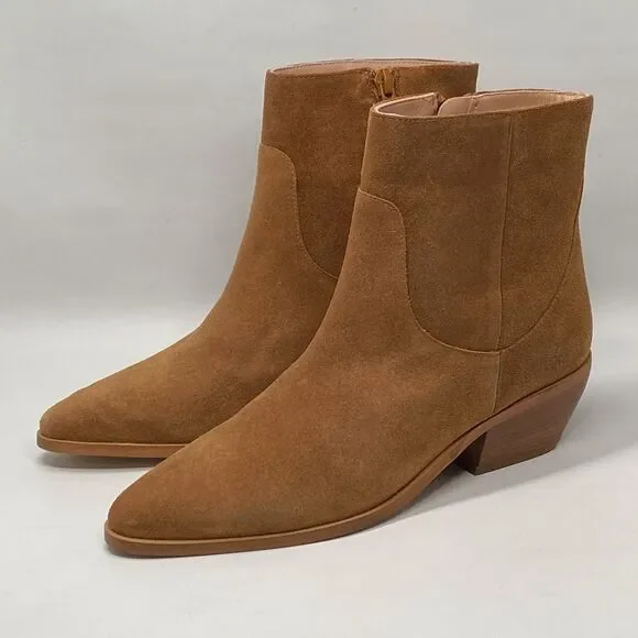 BRUNO MAGLI Fabiana Suede Ankle Boots size 37