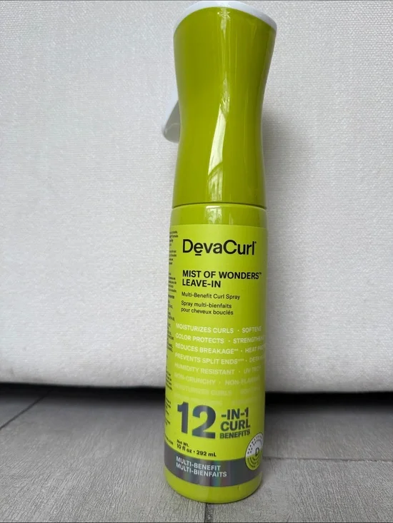 NWT DevaCurl MIST OF WONDERS Leave-In Instant Multi-Benefit Curl Spray 10 oz