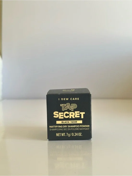 I Dew Care Tap Secret Mattifying Dry Shampoo Powder - Black