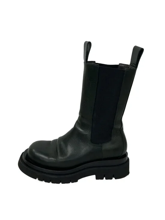 Bottega Veneta Boots 38 Khaki Side Gore Leather