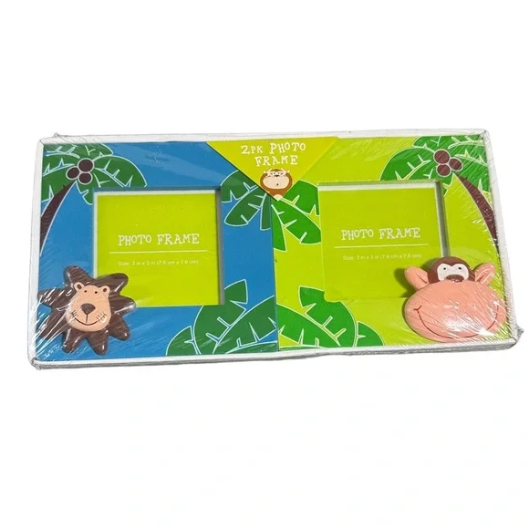 Two Adorable Animal Photo Frames New in Packaging 3
