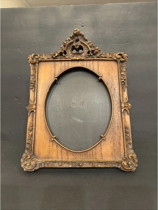 Vintage Baroque Rococo Style Hollywood Regency 8x10 Picture Frame Gorg Detail