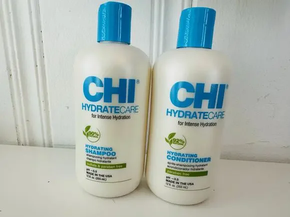 CHI HydrateCare Hydrating Shampoo and Conditioner 12oz Set - NEW