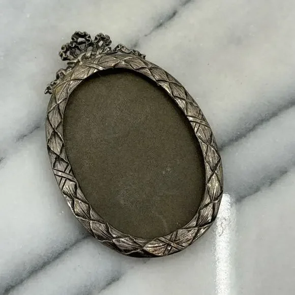 Rare Antique Sterling Silver 4 inch picture frame