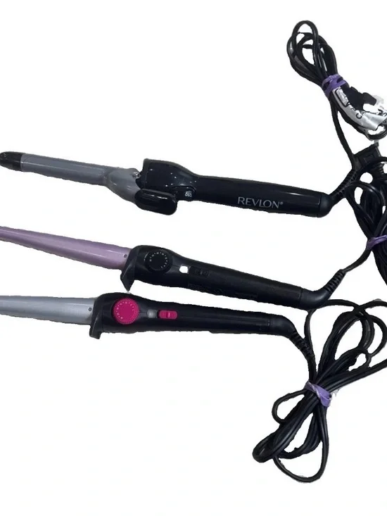 1 Revlon Regular 2 Remington Tapered Curling Irons