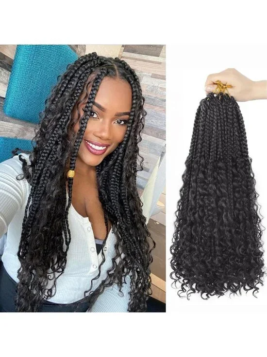 Goddess Box Braids Crochet Hair 16