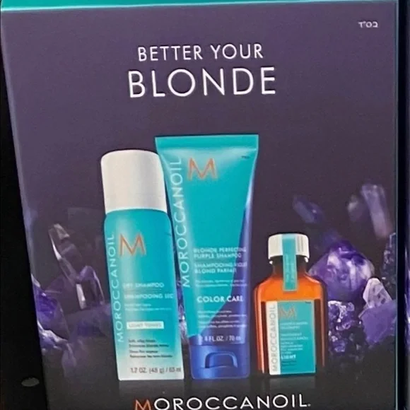 MoroccanOil Better Your  Blonde Trio