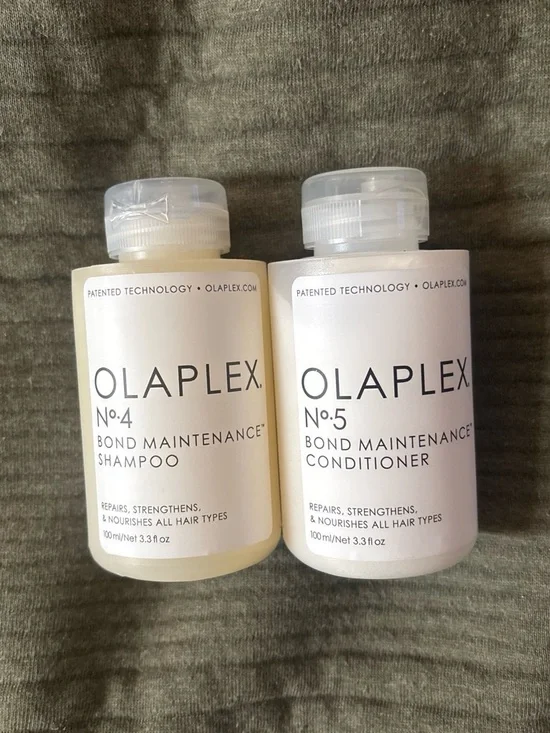 OLAPLEX No.4 Shampoo & No.5 Conditioner Duo - White & Cream