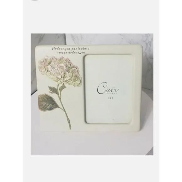 CARR Hydrangea Photo Frame Floral Decor