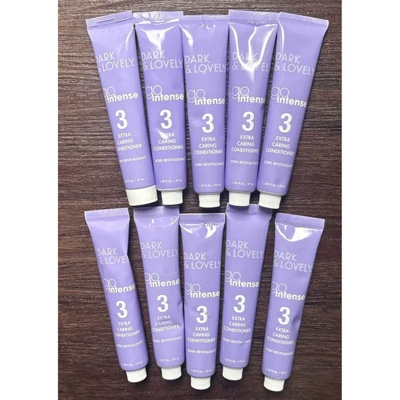 10PK Dark & Lovely Go Intense Extra Caring Conditioner ~ Step 3 ~ 47 mL EA ~ NEW