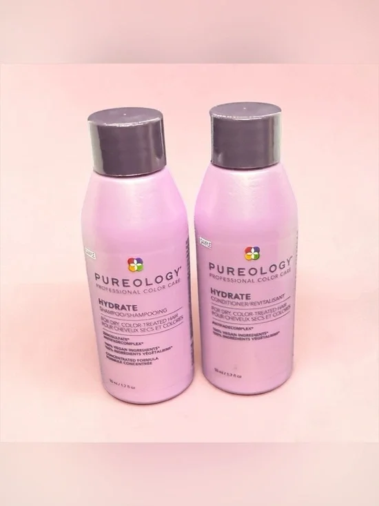 💜PUREOLOGY💜Hydrate Shampoo & Conditioner Mini Duo/NIP