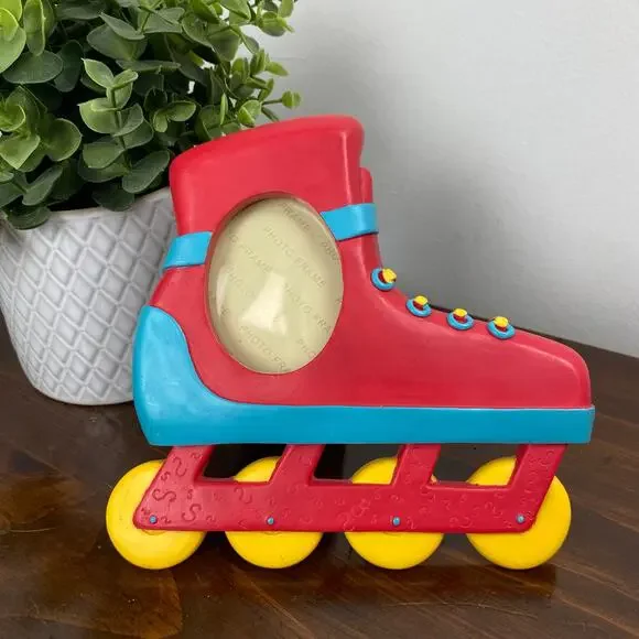 Retro Inline Roller Skate Rollerblade Photo Frame  2