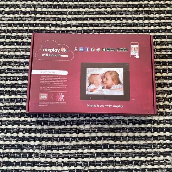 🌿Nixplay W12A 8 Inch Wifi Cloud Digital Photo Frame