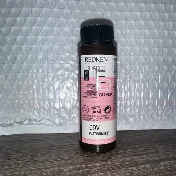 Redken‎ Shades EQ Gloss 9V Platinum Ice Demi-Permanent Hair Color shine