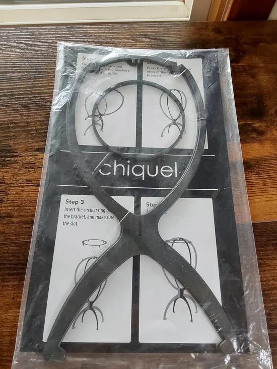 Chiquel Black Wig Stand