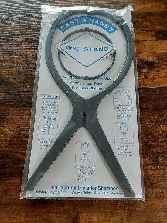 Easy & Handy Wig Stand - Black